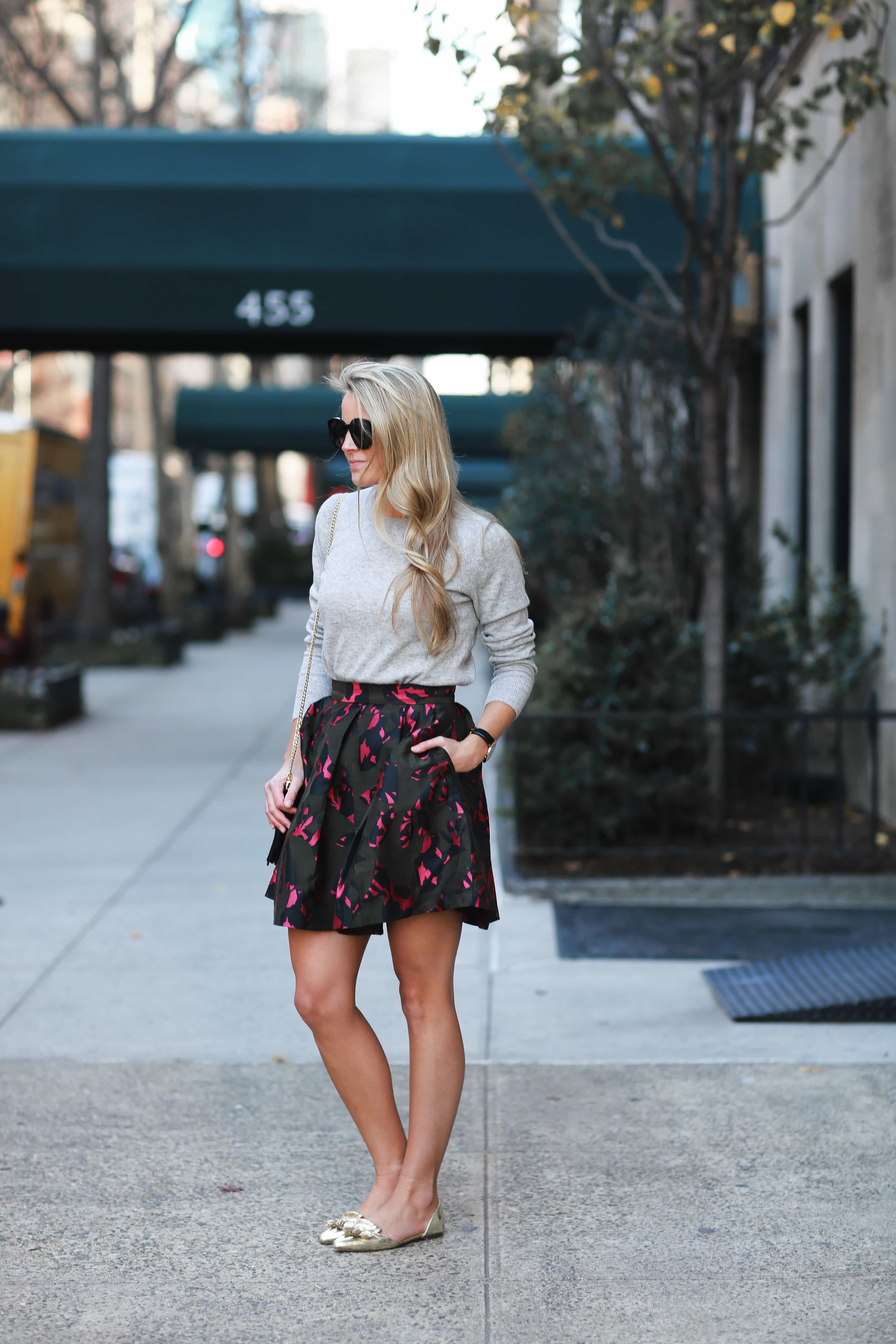 fit and flare skirt, nye look