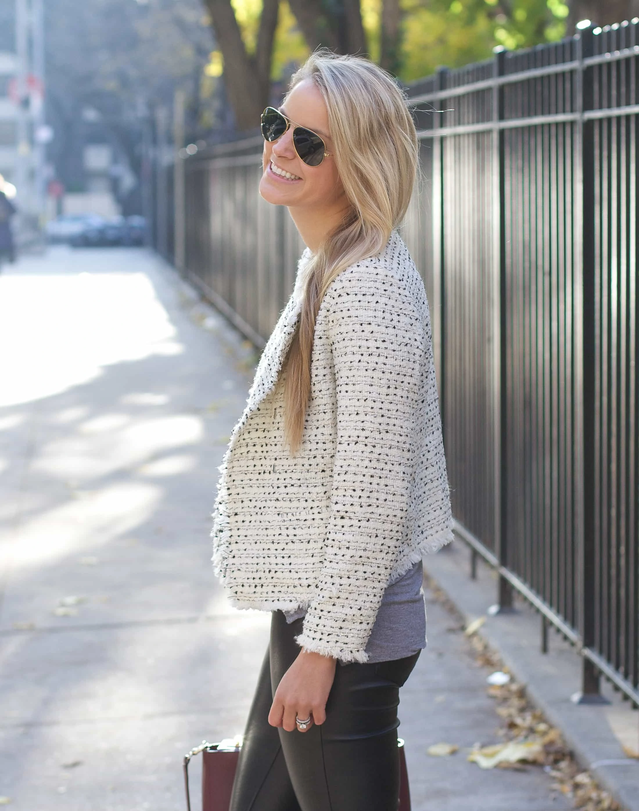 cropped jacket