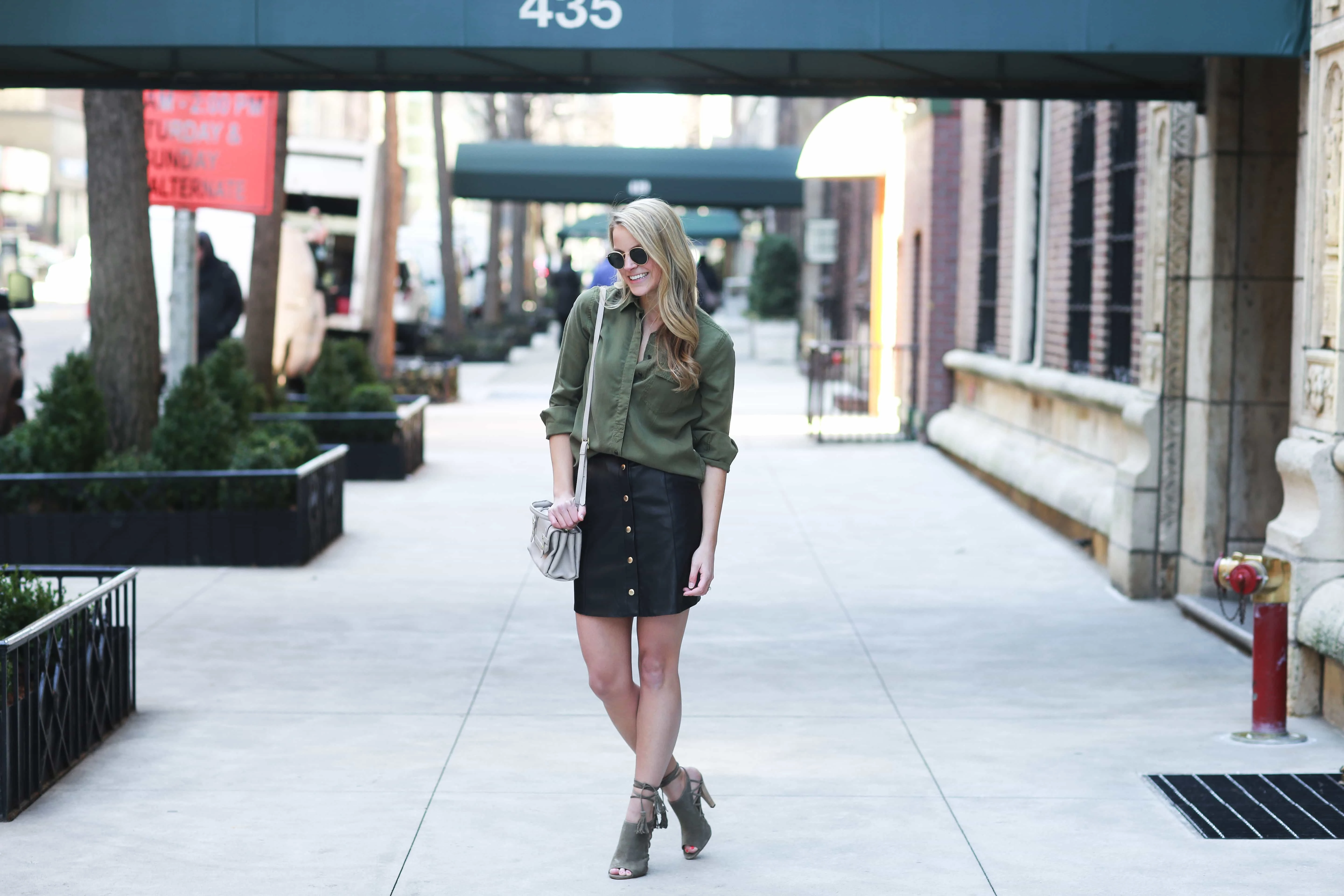 faux leather skirt, t3 micro