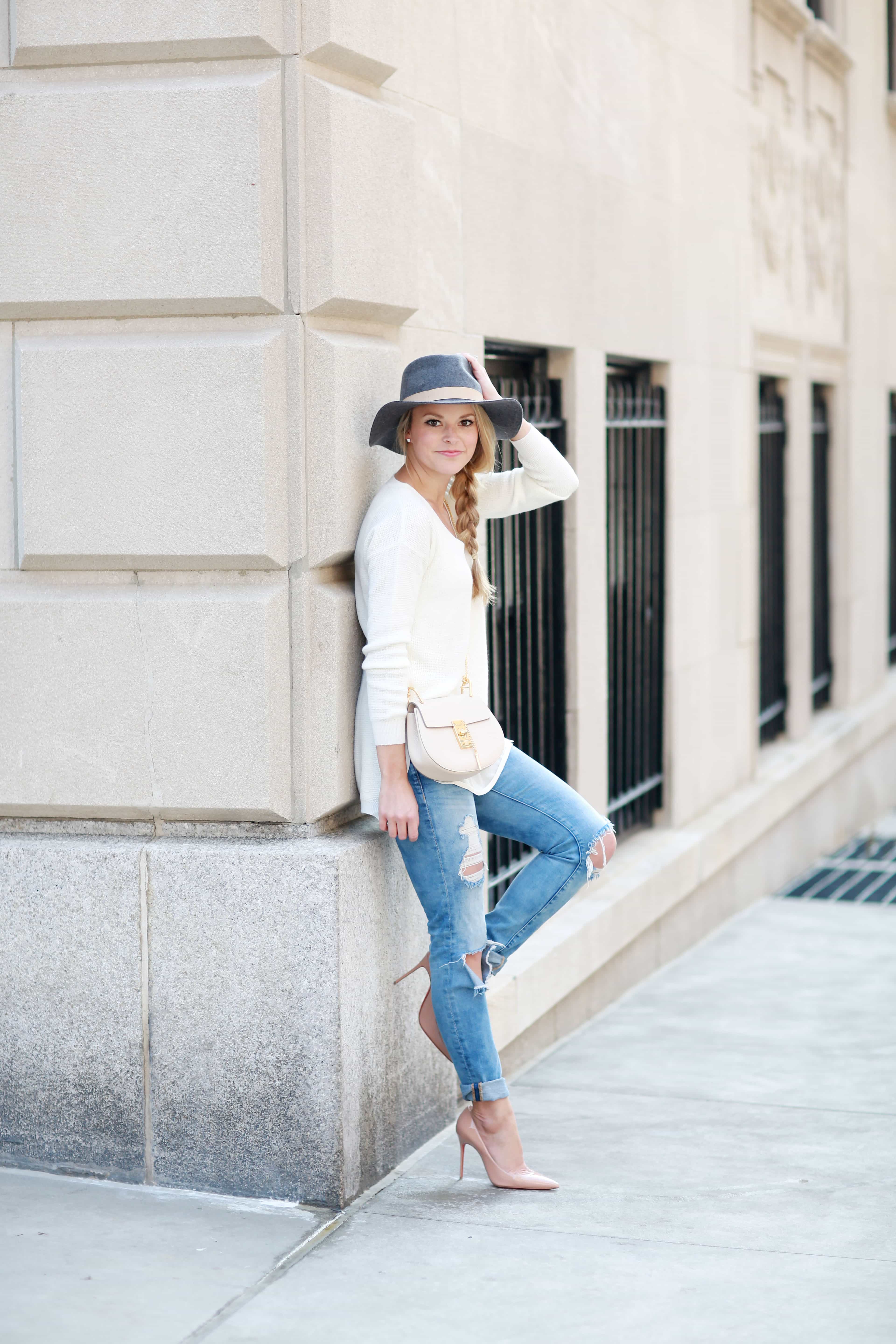 spring trends, ivory knit