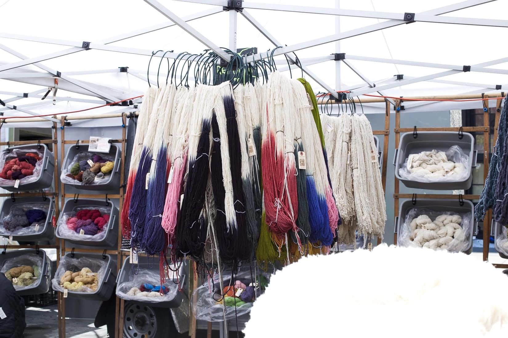 new york city farmers market, wool