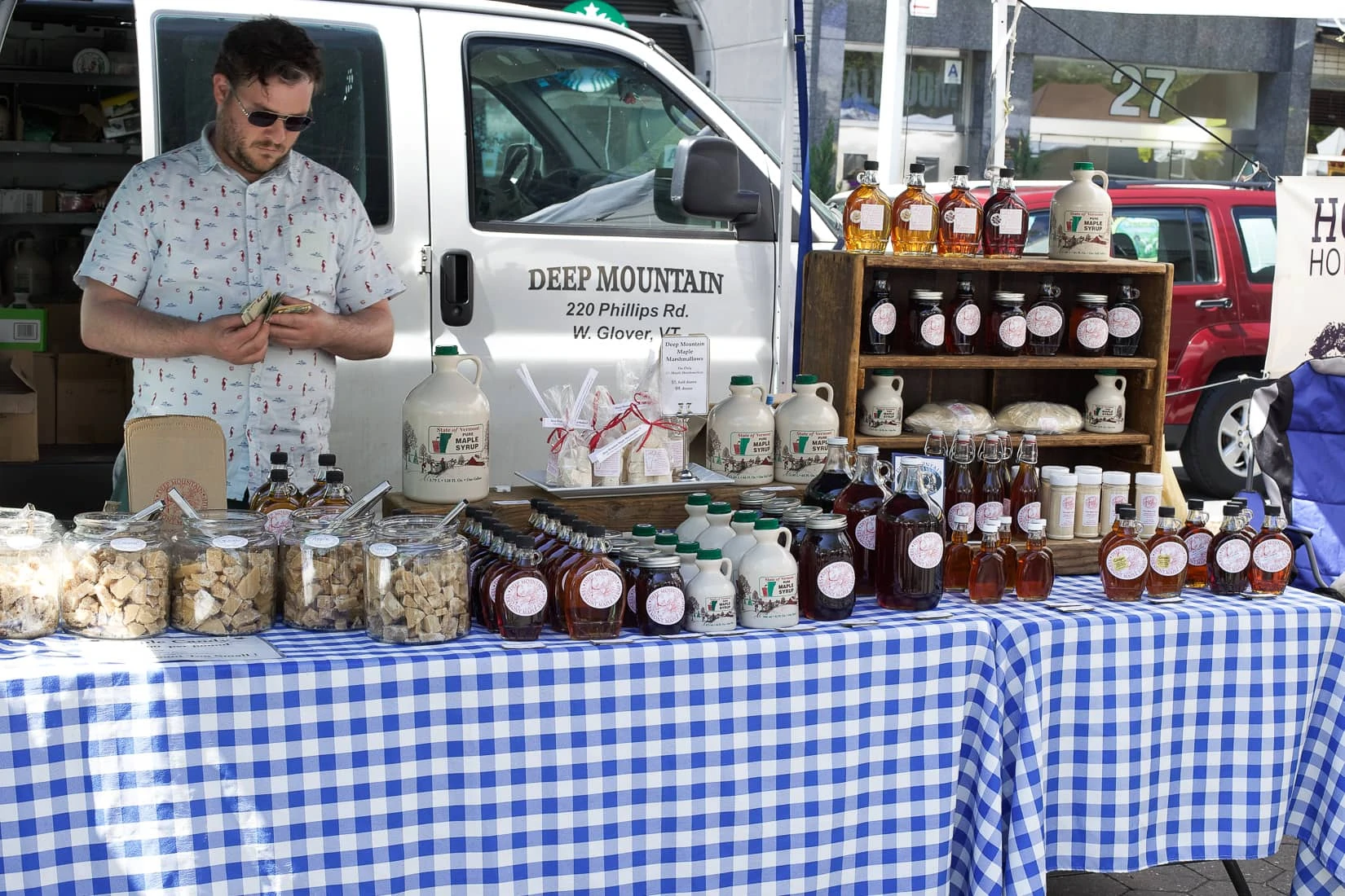 farmers market local honey