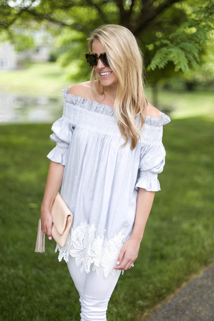 BLOSSOM OFF THE SHOULDER TOP - Styled Snapshots