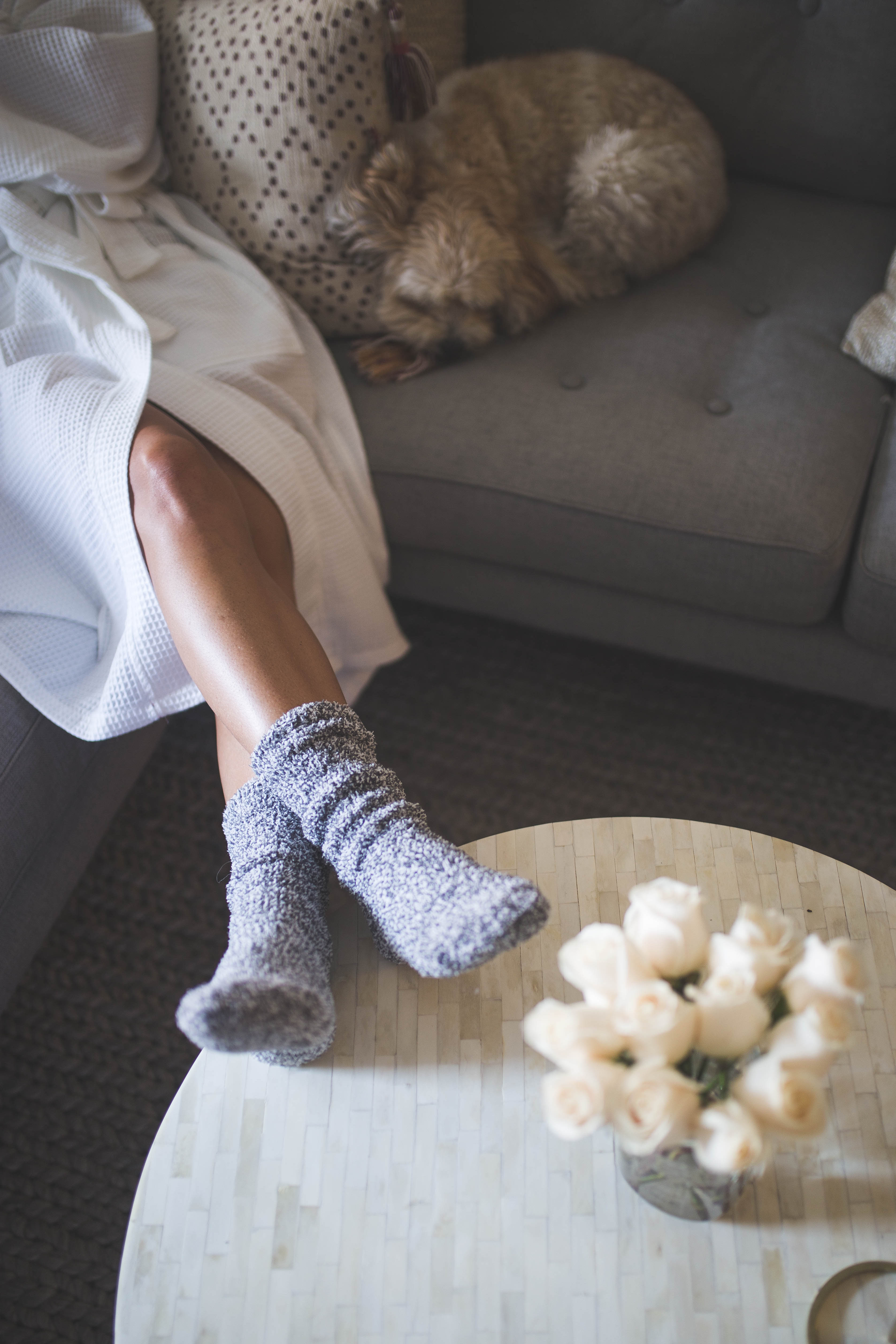 Cozy lounge socks