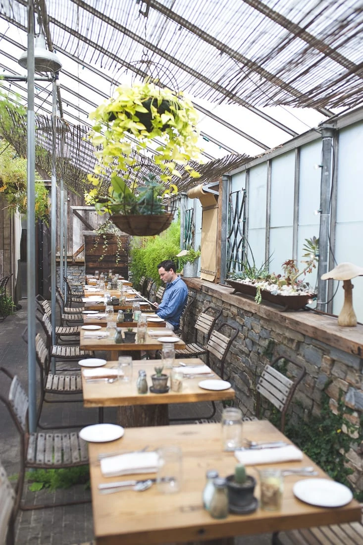 greenhouse cafe