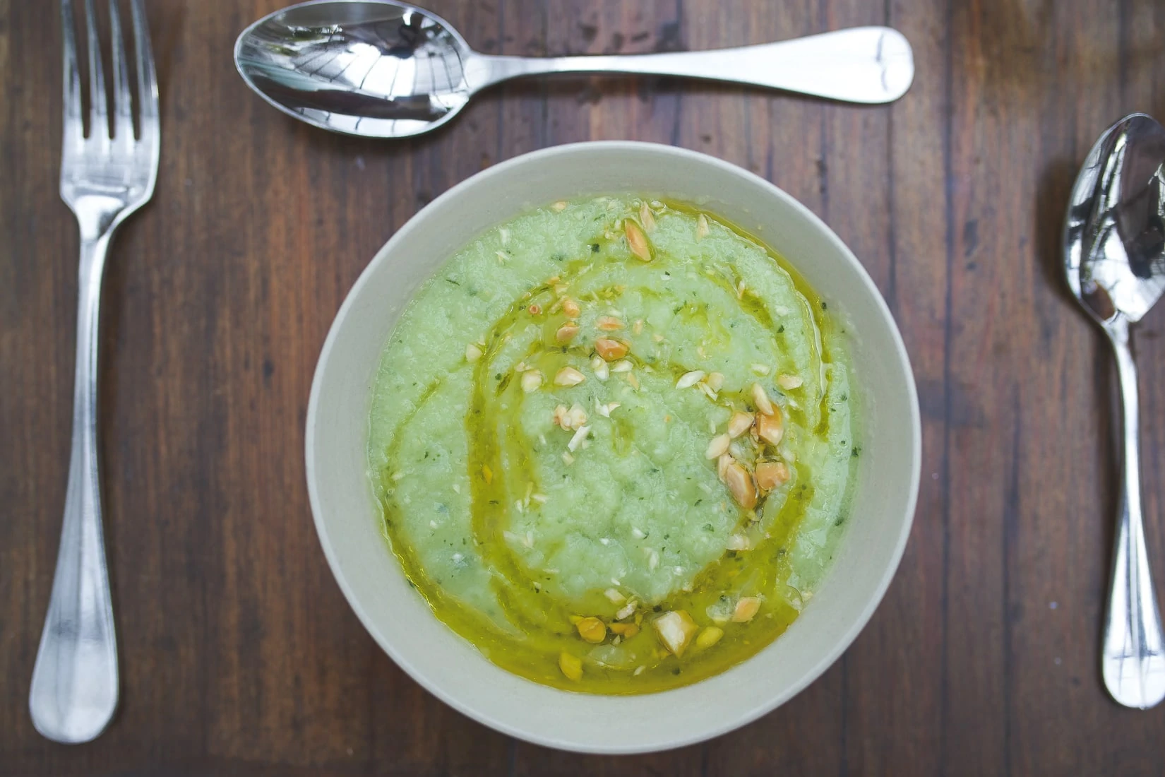 chilled cucumber soup