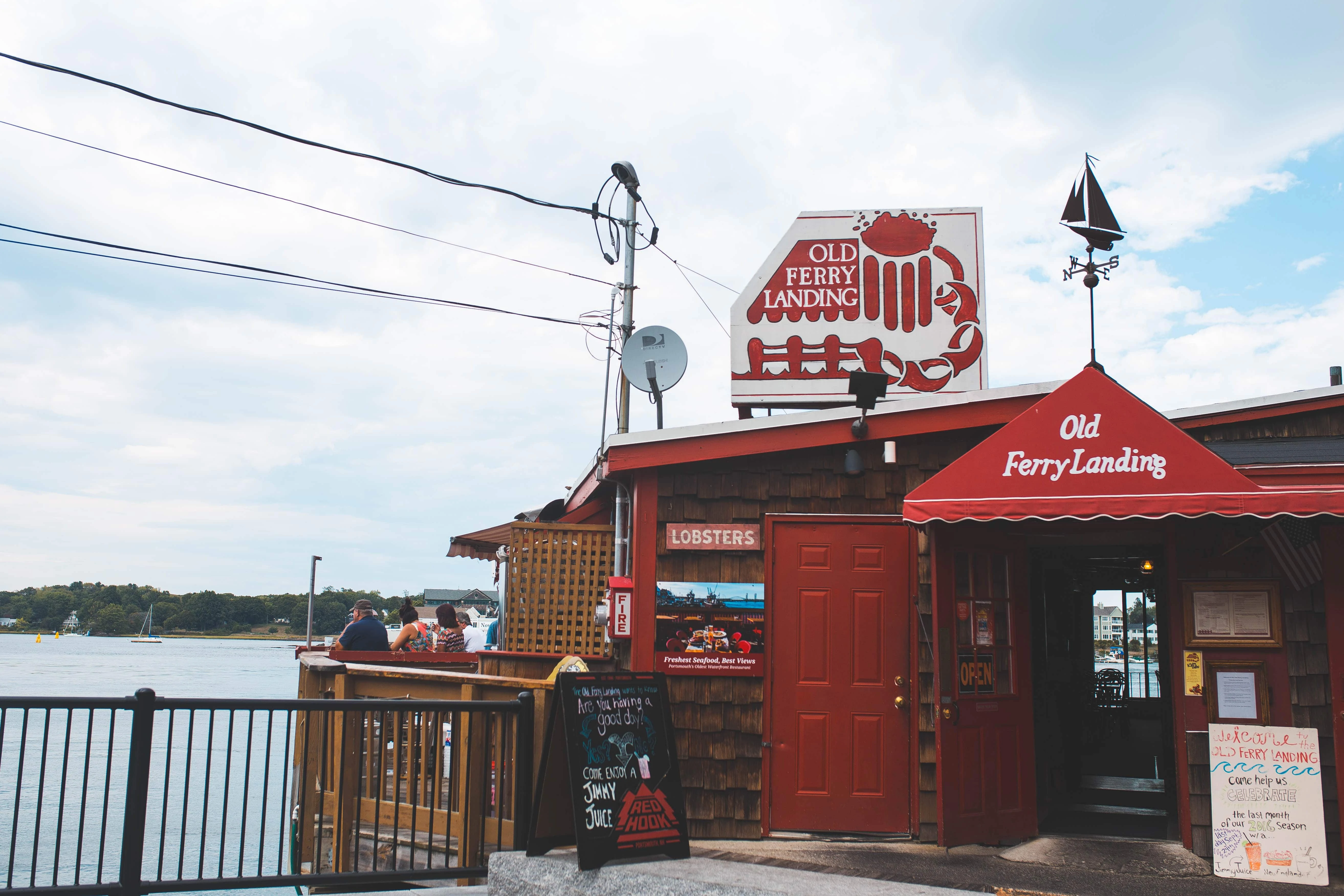old ferry landing, portsmouth
