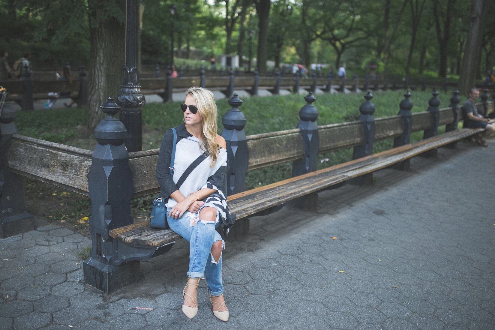 central park, styled snapshots
