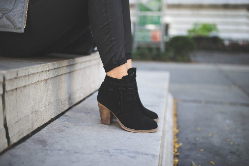 booties that are tight around the ankle