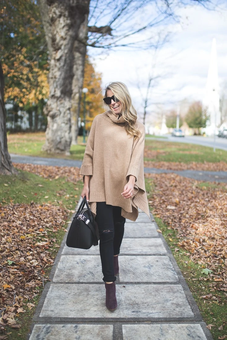 burgundy ankle bootie