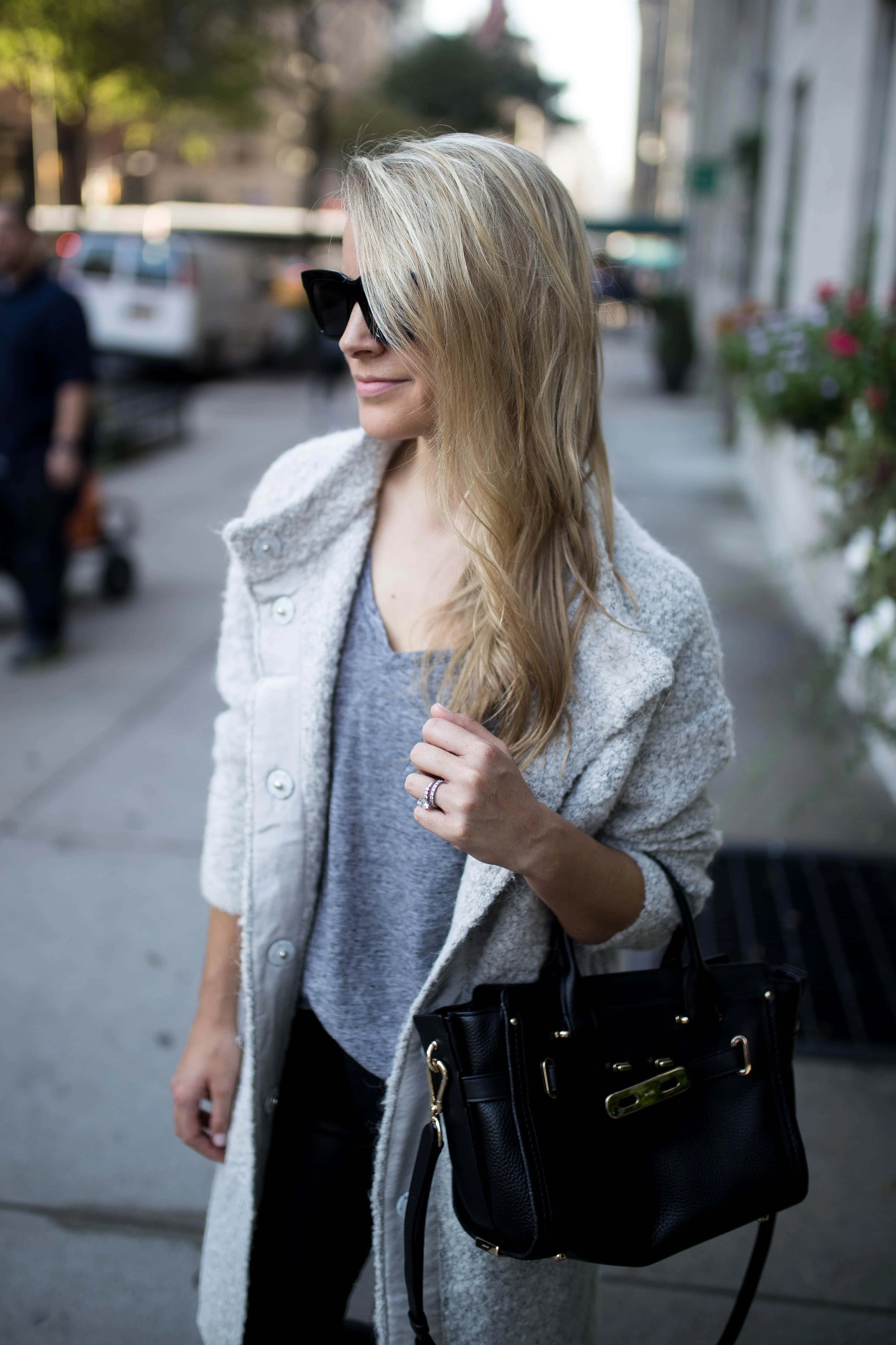 Leather Coach Bag