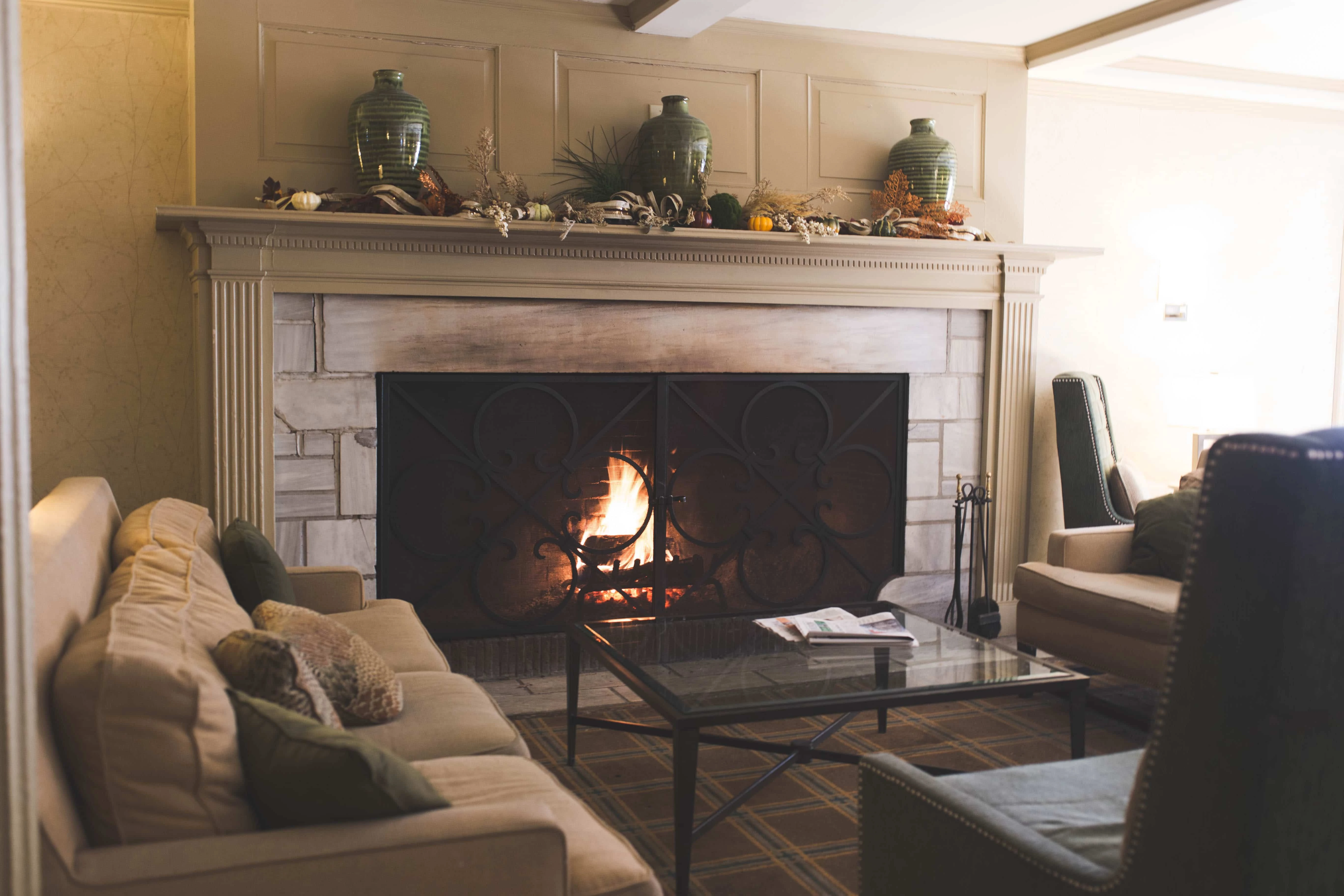 Cozy Fireplace