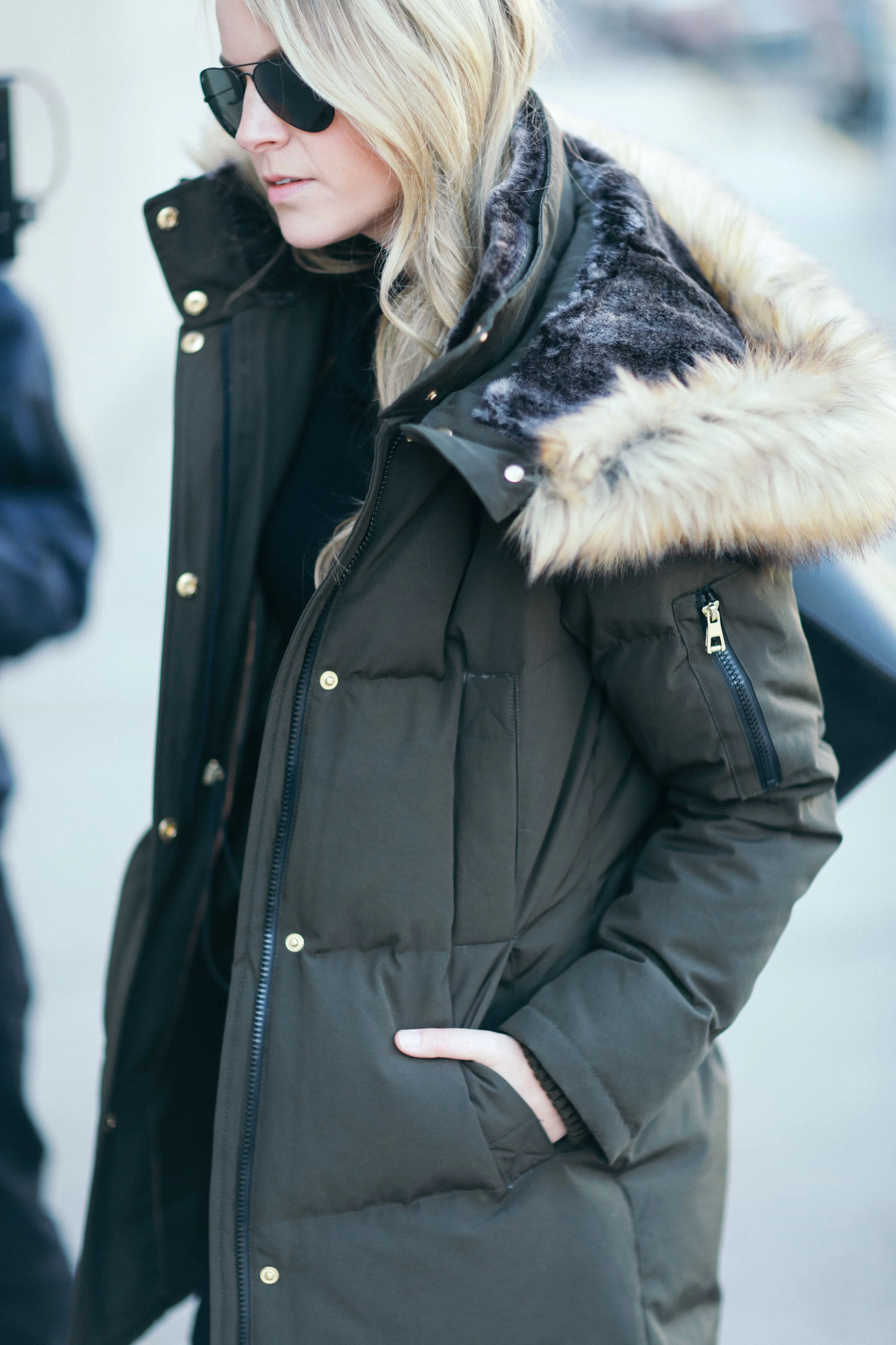 olive parka
