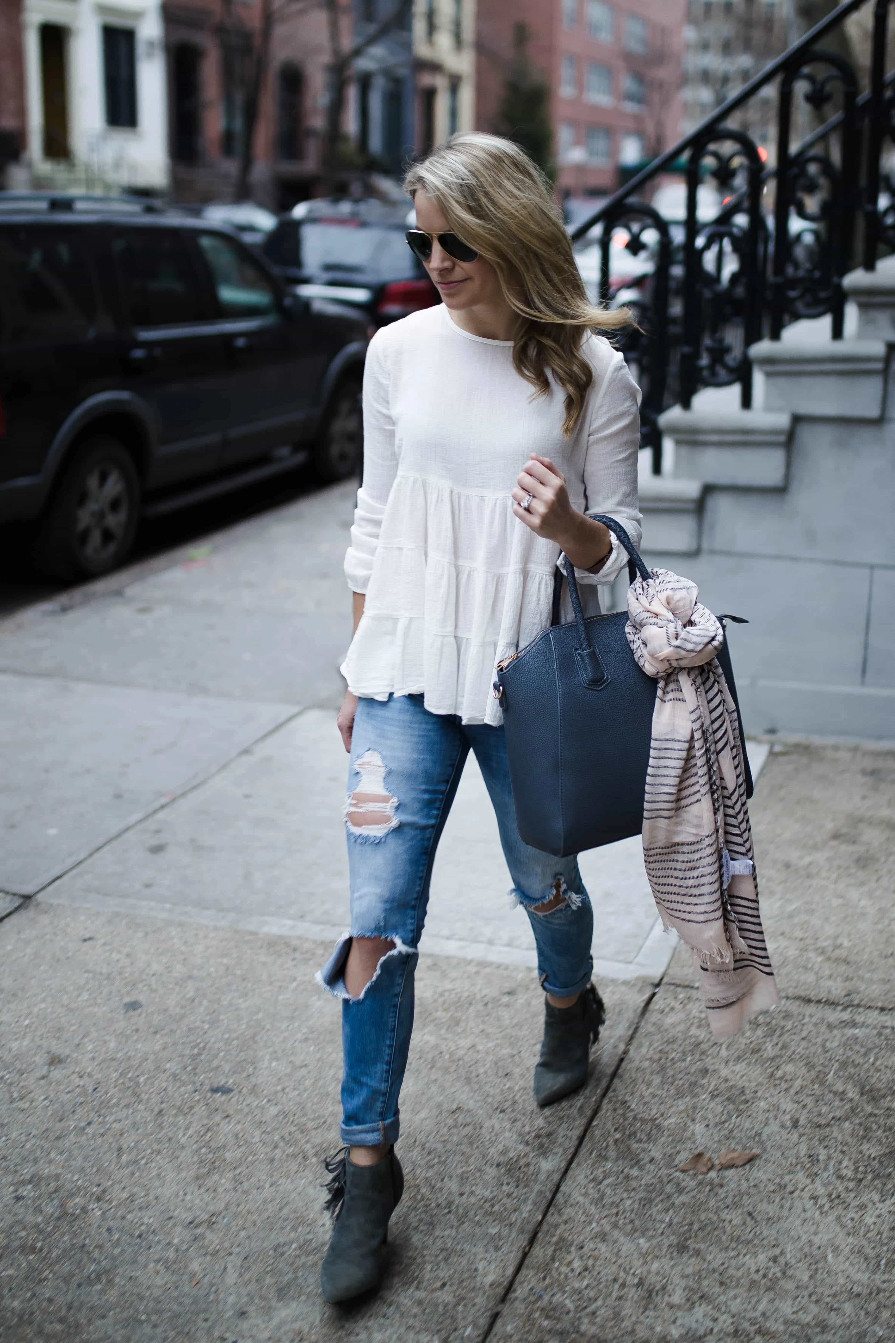 Blank NYC Distressed Denim
