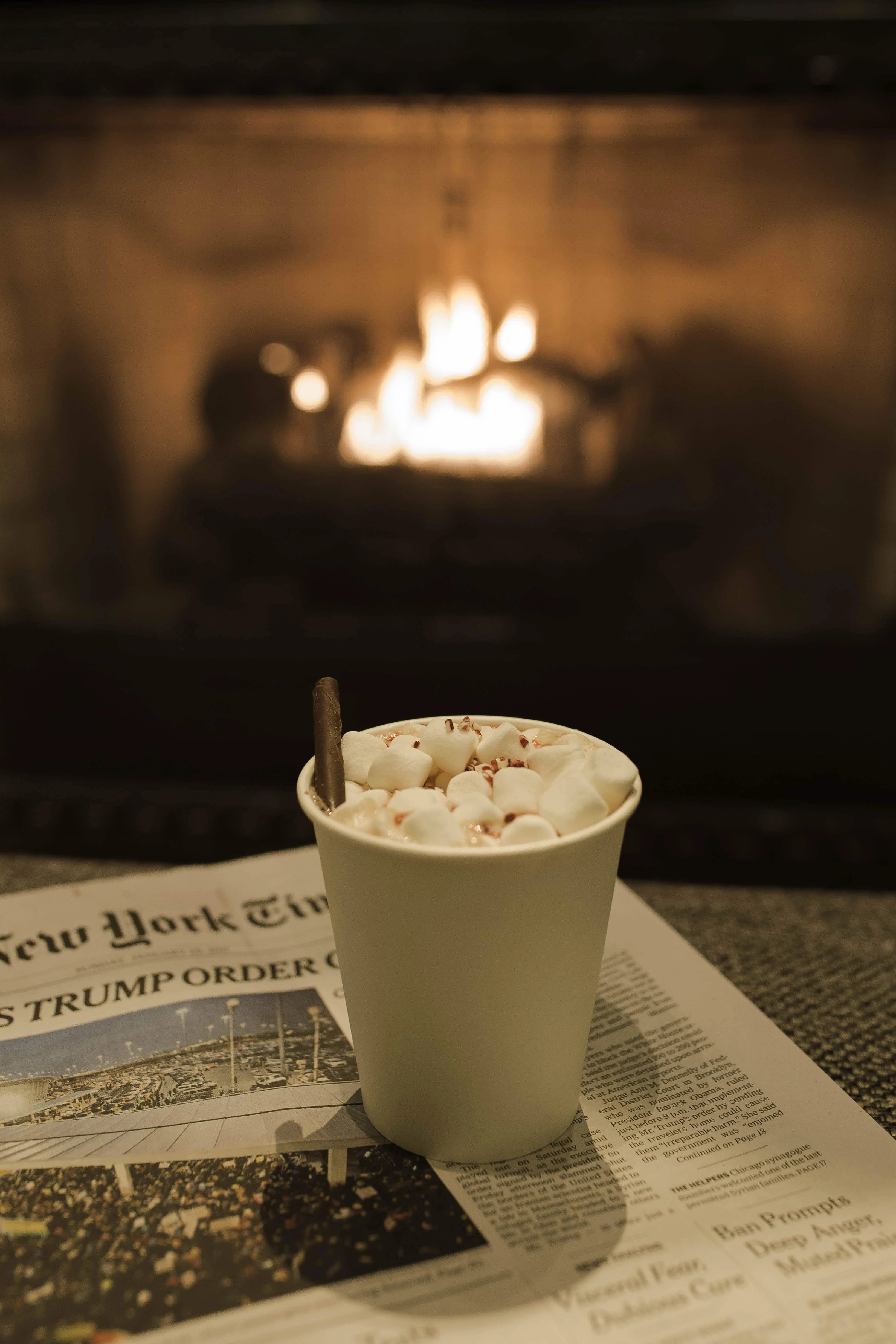 hot chocolate bar