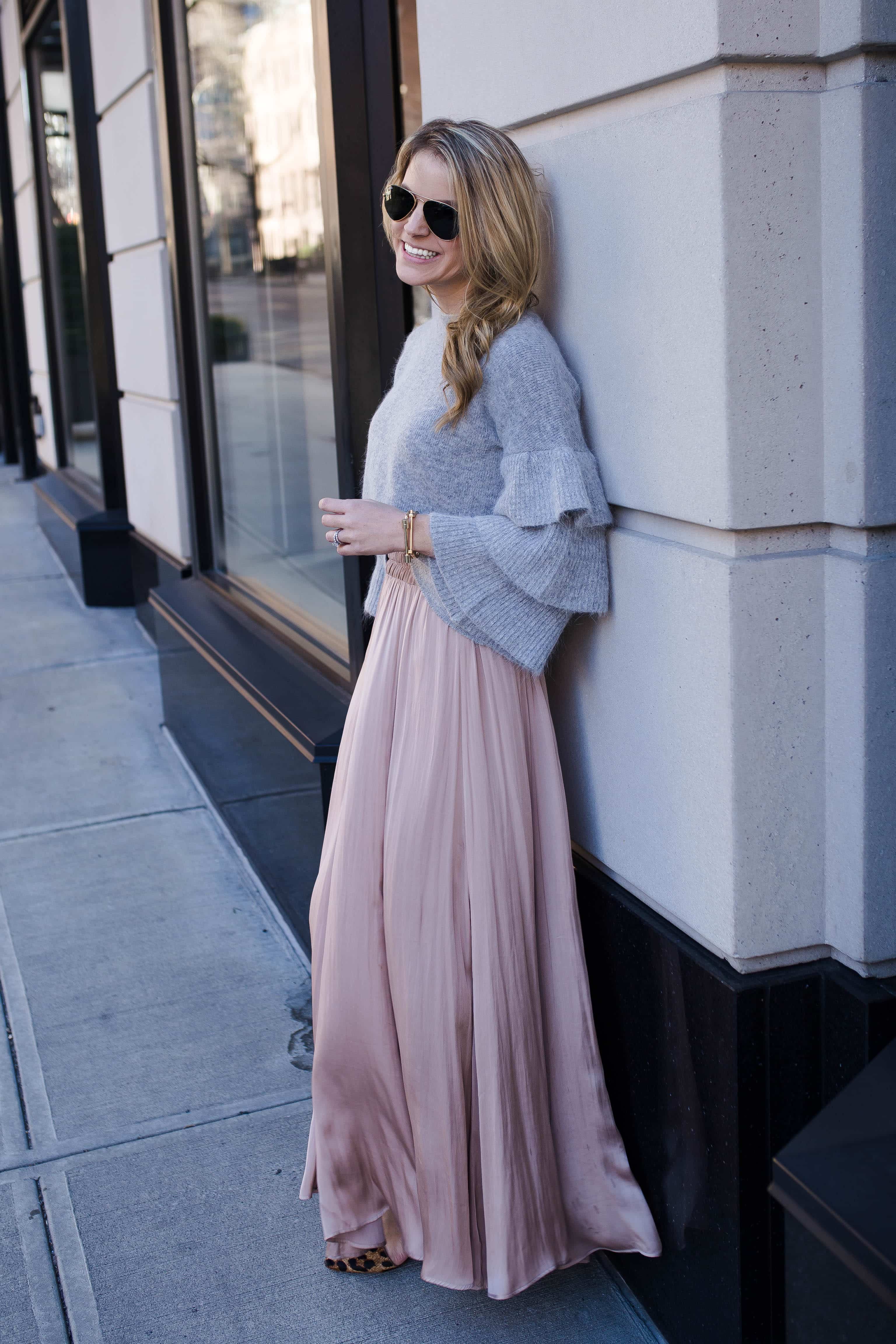 endless rose tiered sweater