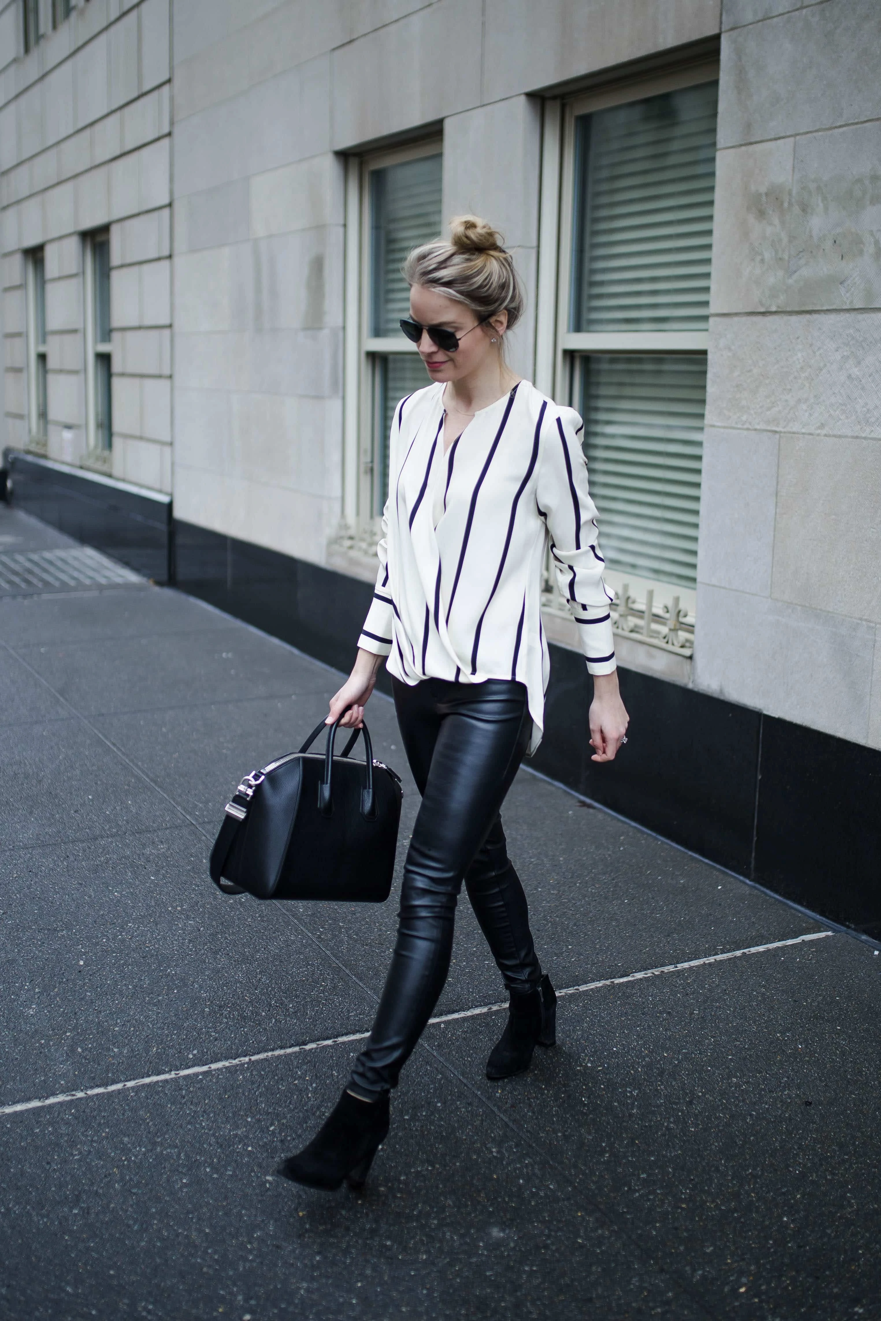 faux leather pants