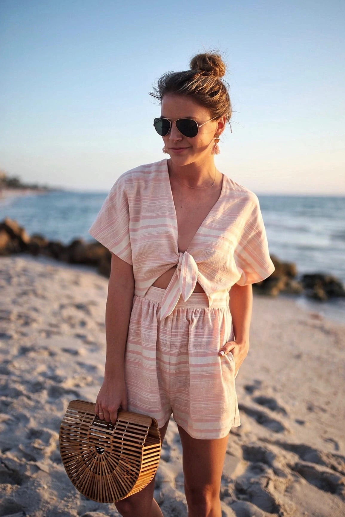 mara hoffman romper