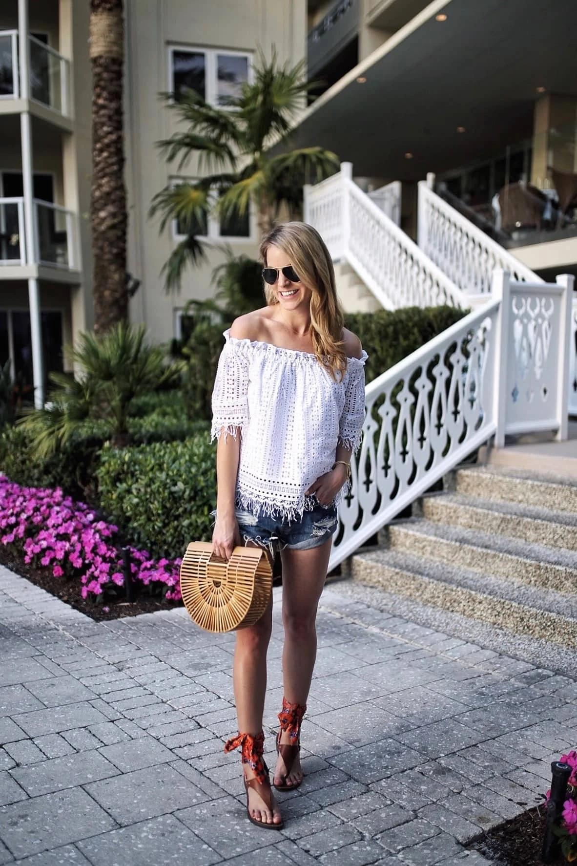 off the shoulder top