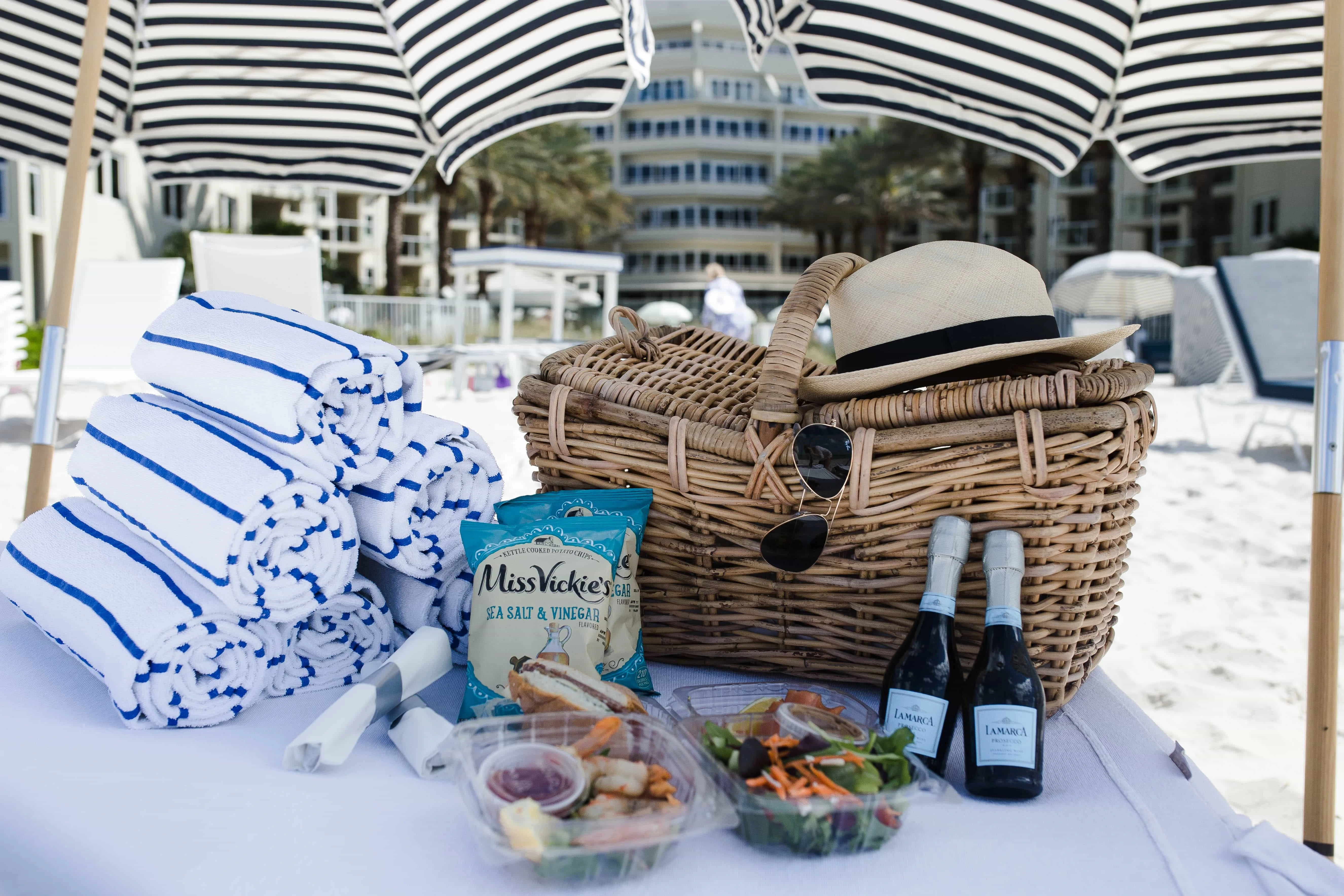beach picnic