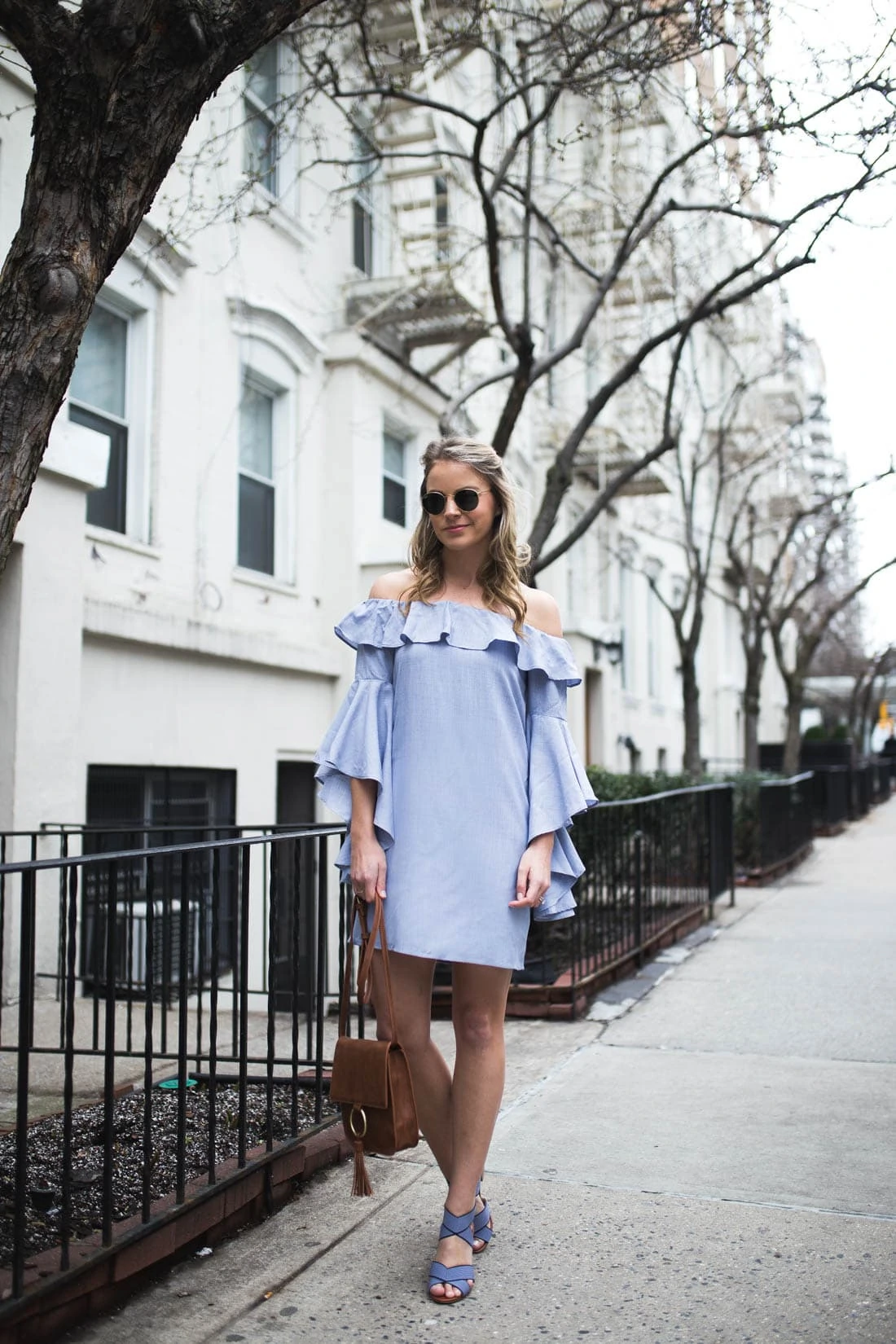 WAYF Chambray Dress