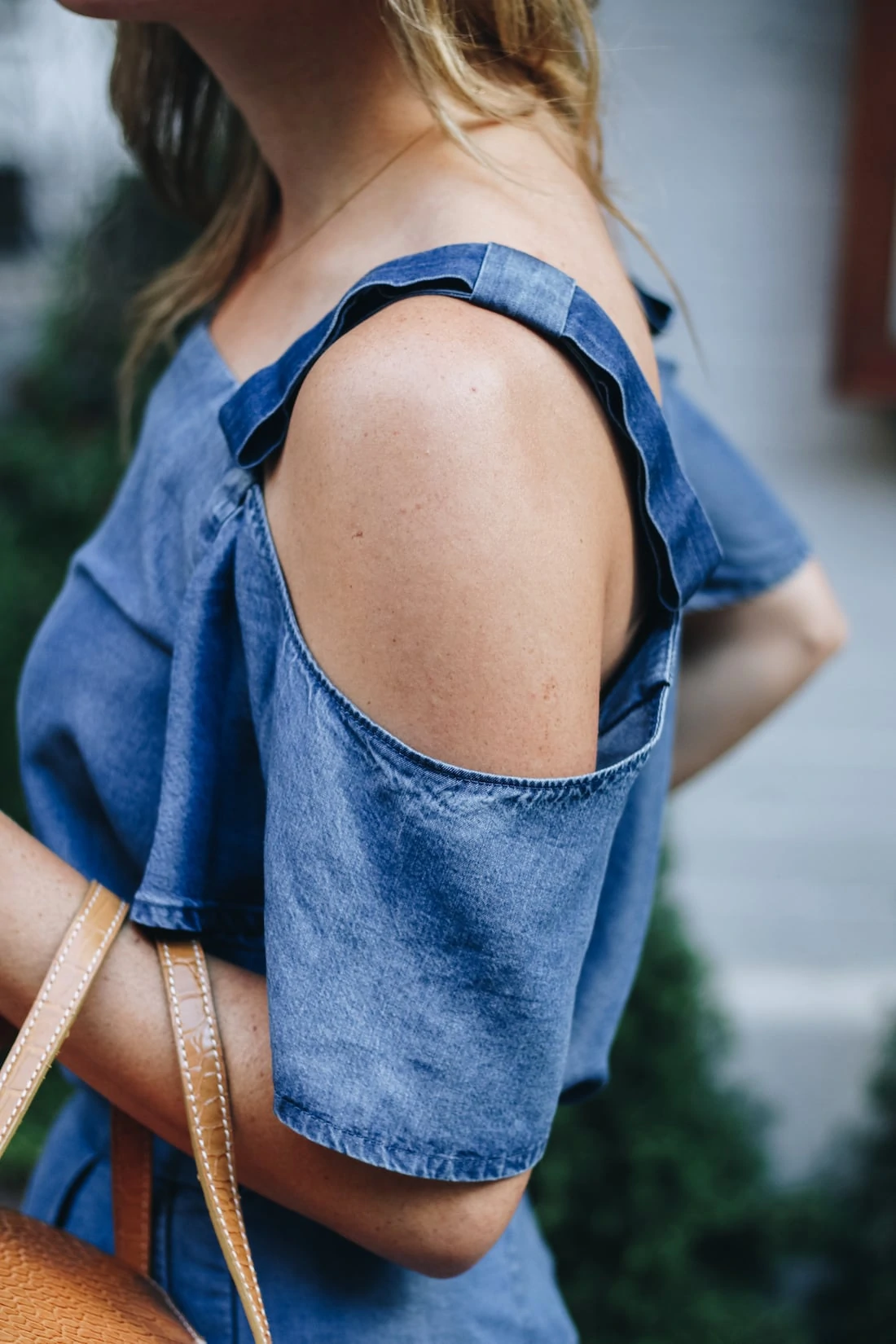Chambray top