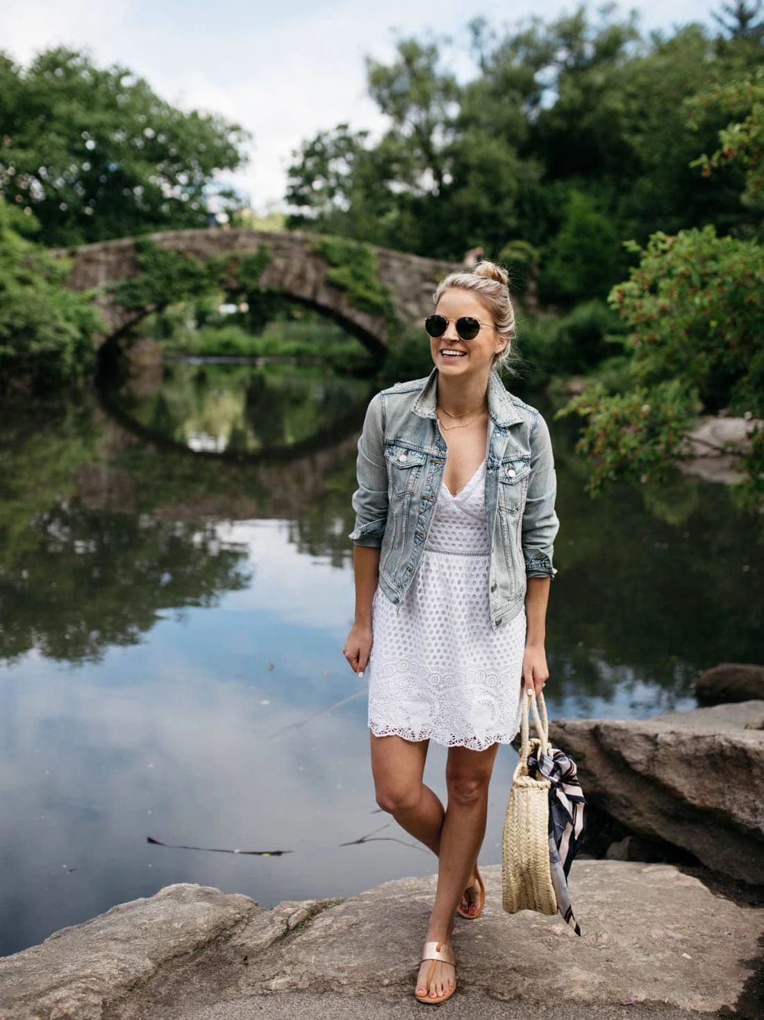 light wash denim jacket