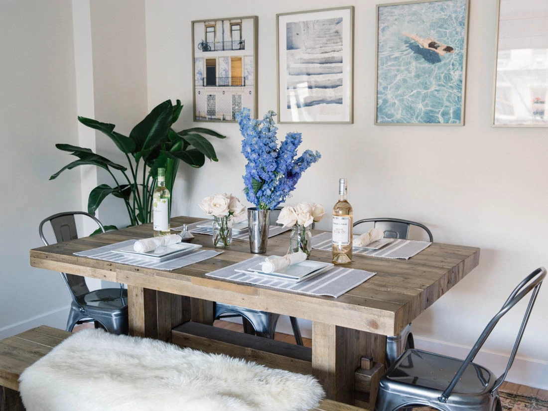Emmerson Reclaimed Wood Square Dining Table