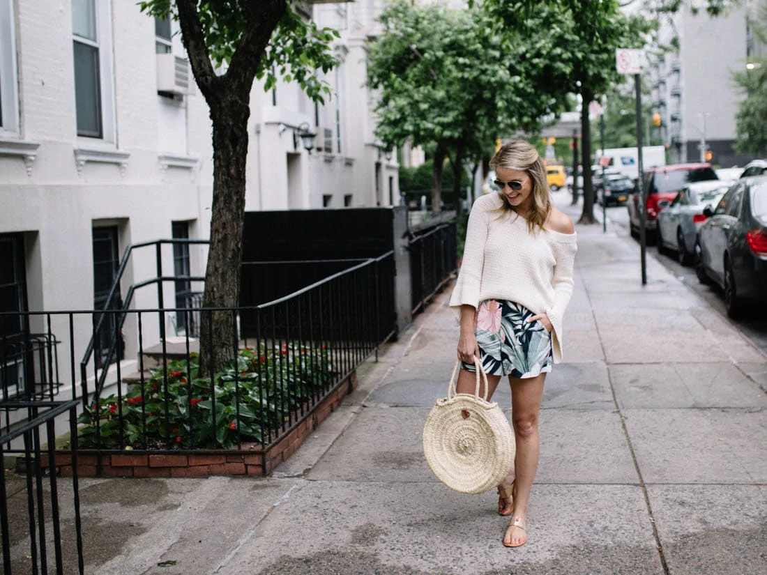 free people Marrakech Straw Basket