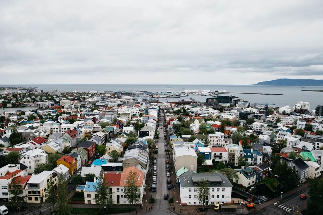 Hallgrimskirkja Church in Reykjavik