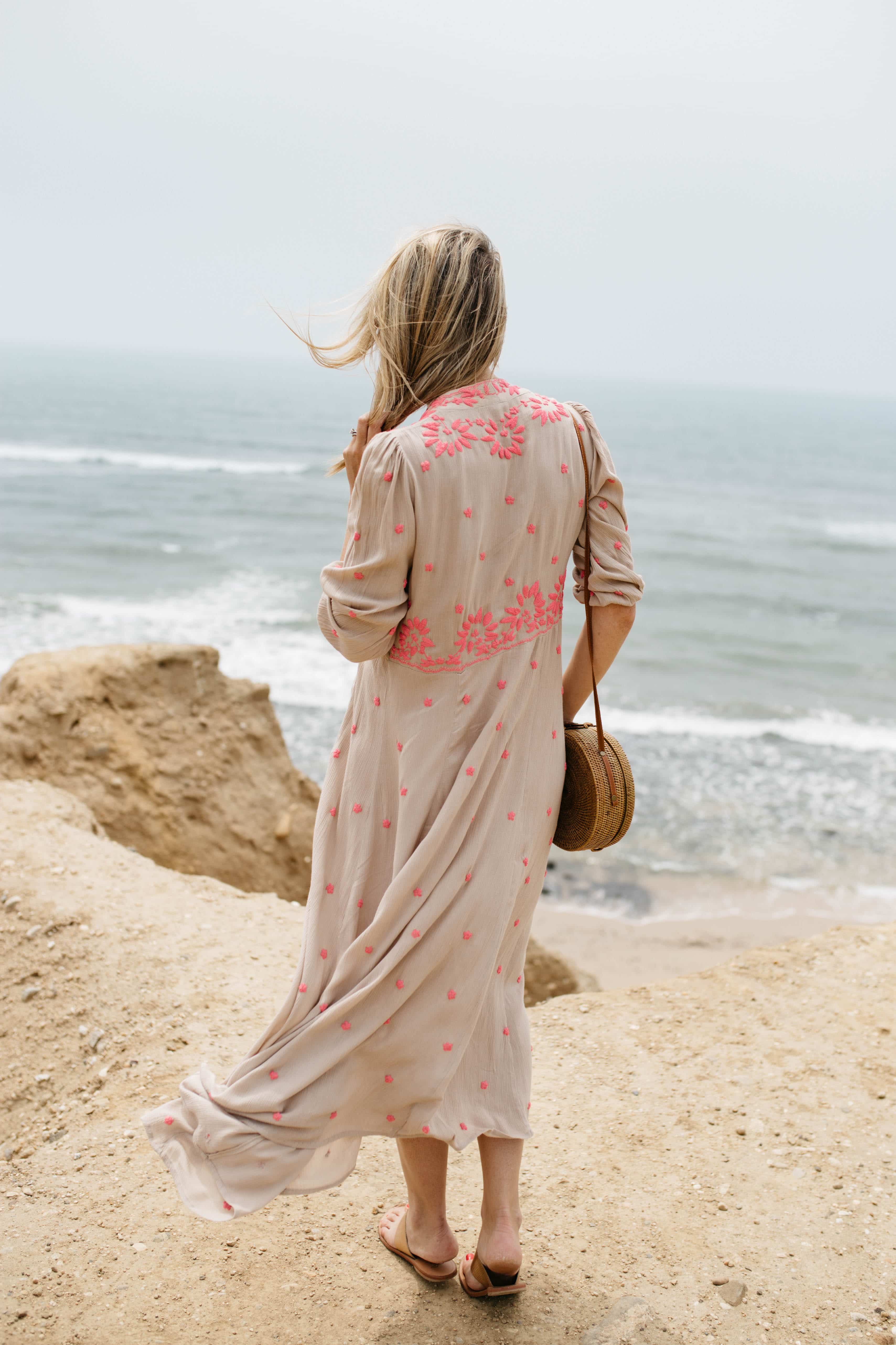 free people Embroidered Fable Dress