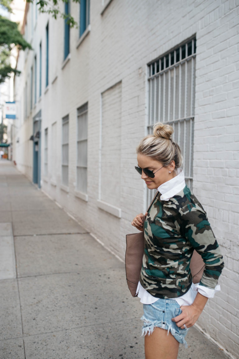 CAMO SWEATER Styled Snapshots