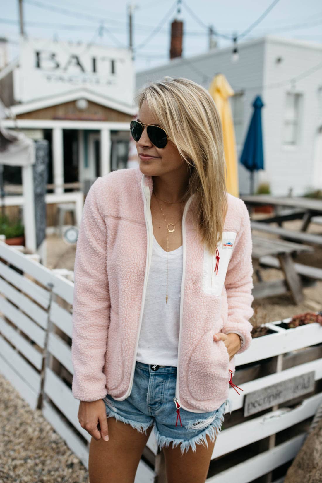 Penfield Pink Fleece Jacket