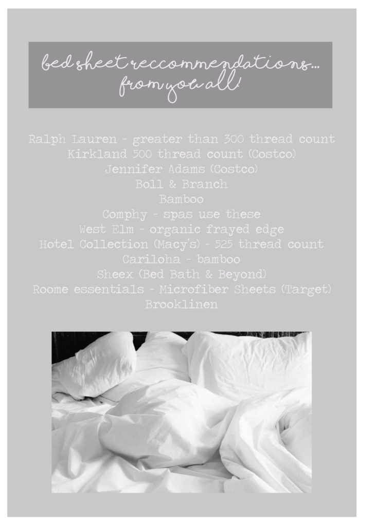 Bed Sheet Review Styled Snapshots