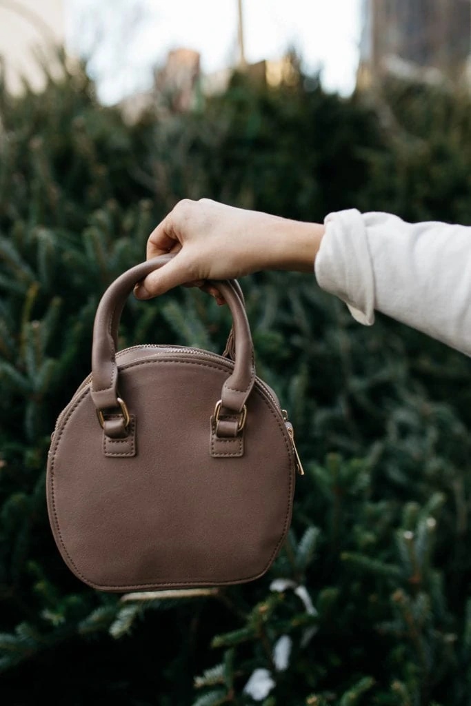 affordable leather bag