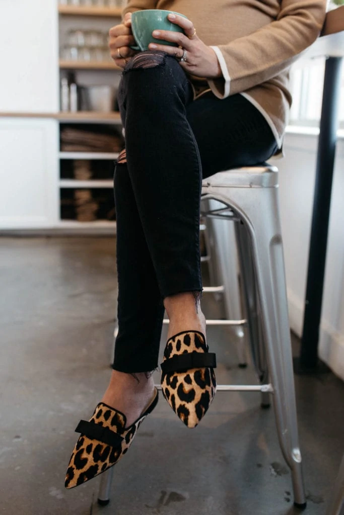 leopard flats