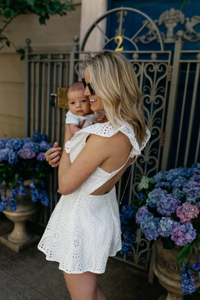 white romper