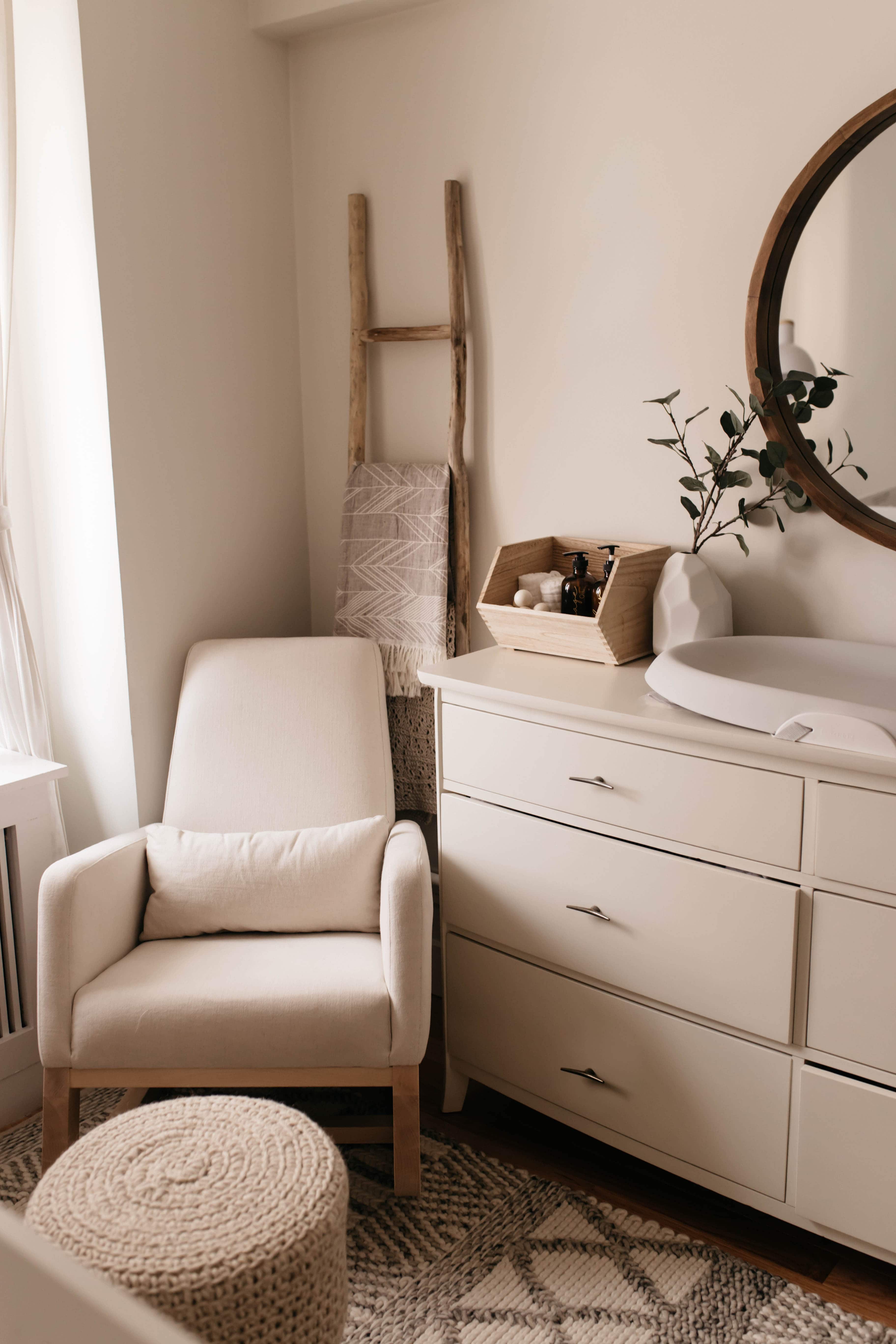 narrow rocking chair