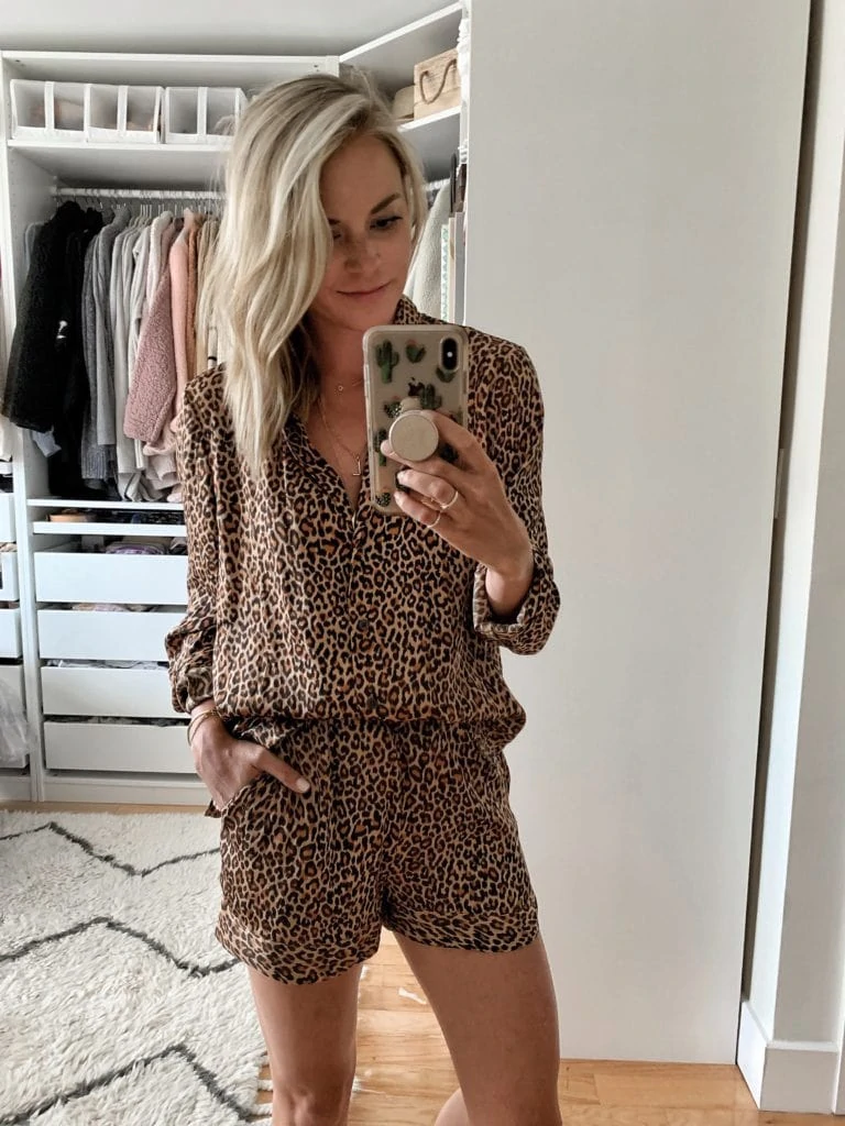 leopard pj set