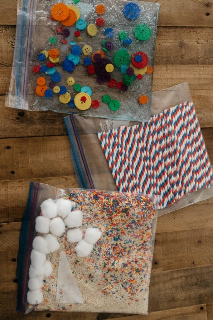 baby sensory bags