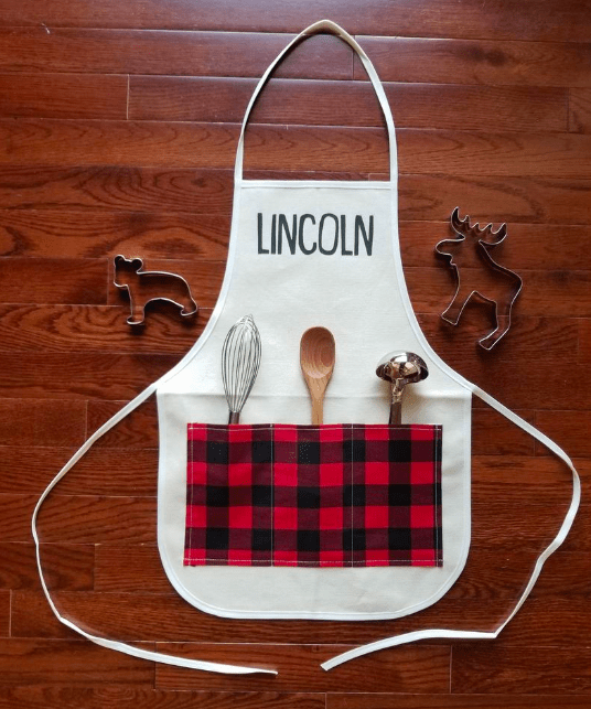 custom kids apron
