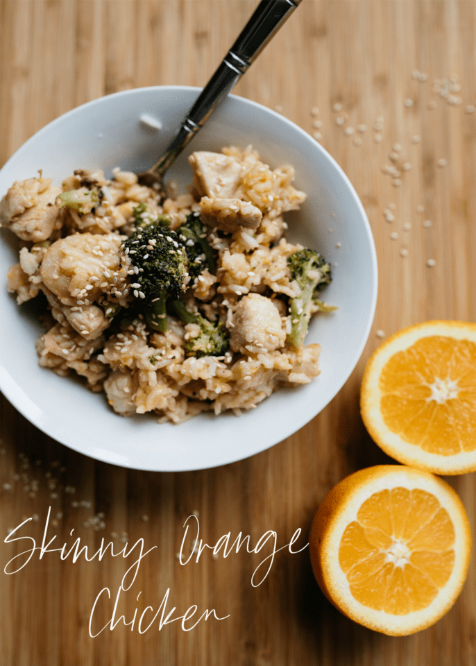 Skinny Orange Chicken