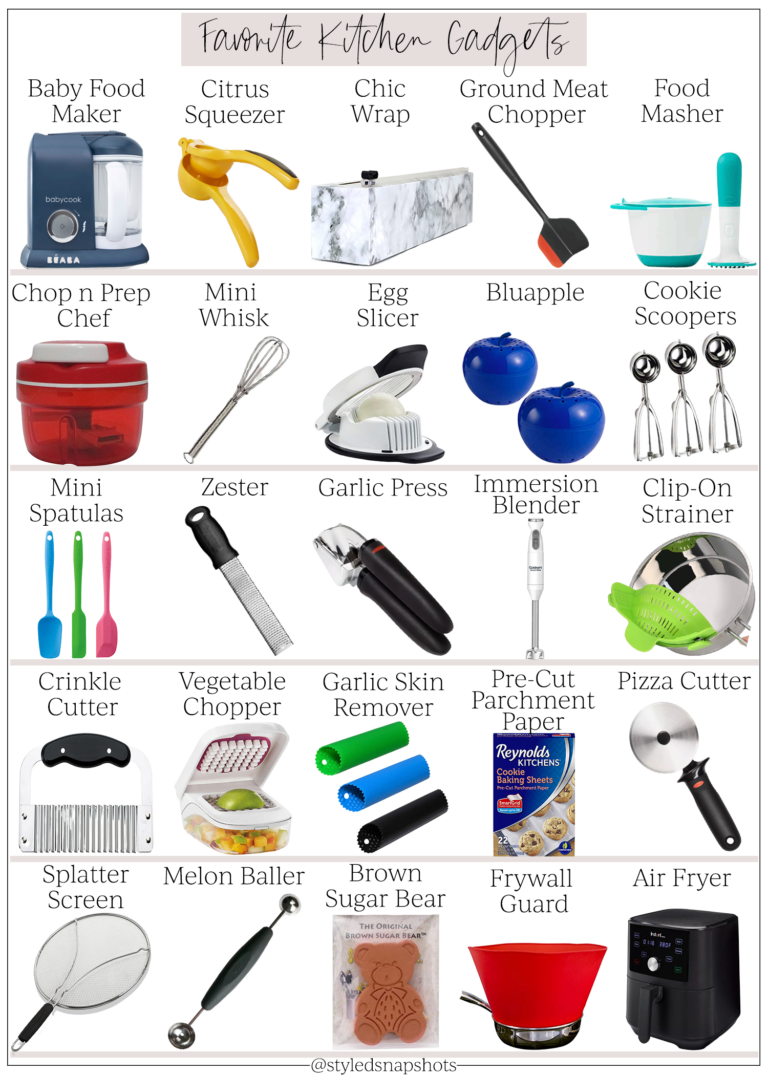 Favorite Kitchen Gadgets Styled Snapshots