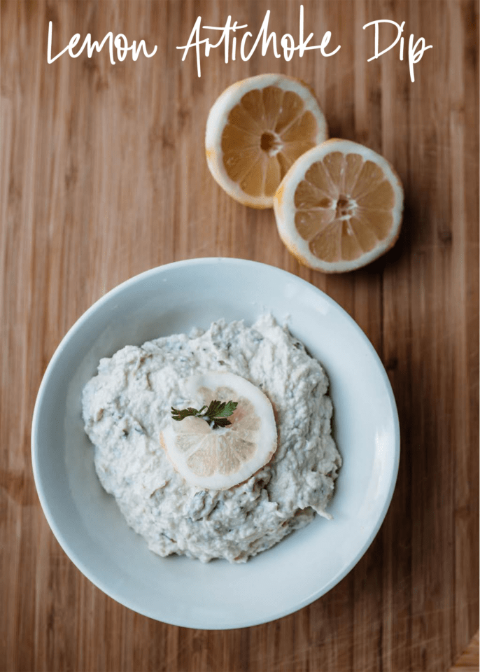 Lemon Artichoke Dip