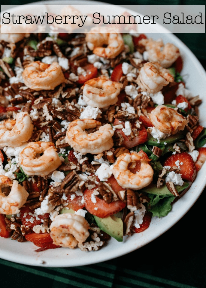 strawberry shrimp salad