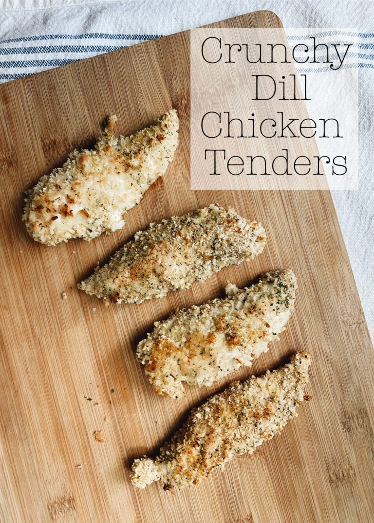 Crunchy Dill Chicken Tenders Styled Snapshots