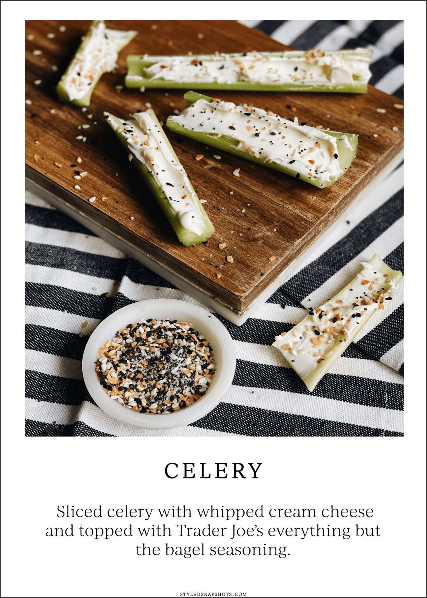 5 HEALTHY SNACKS Styled Snapshots