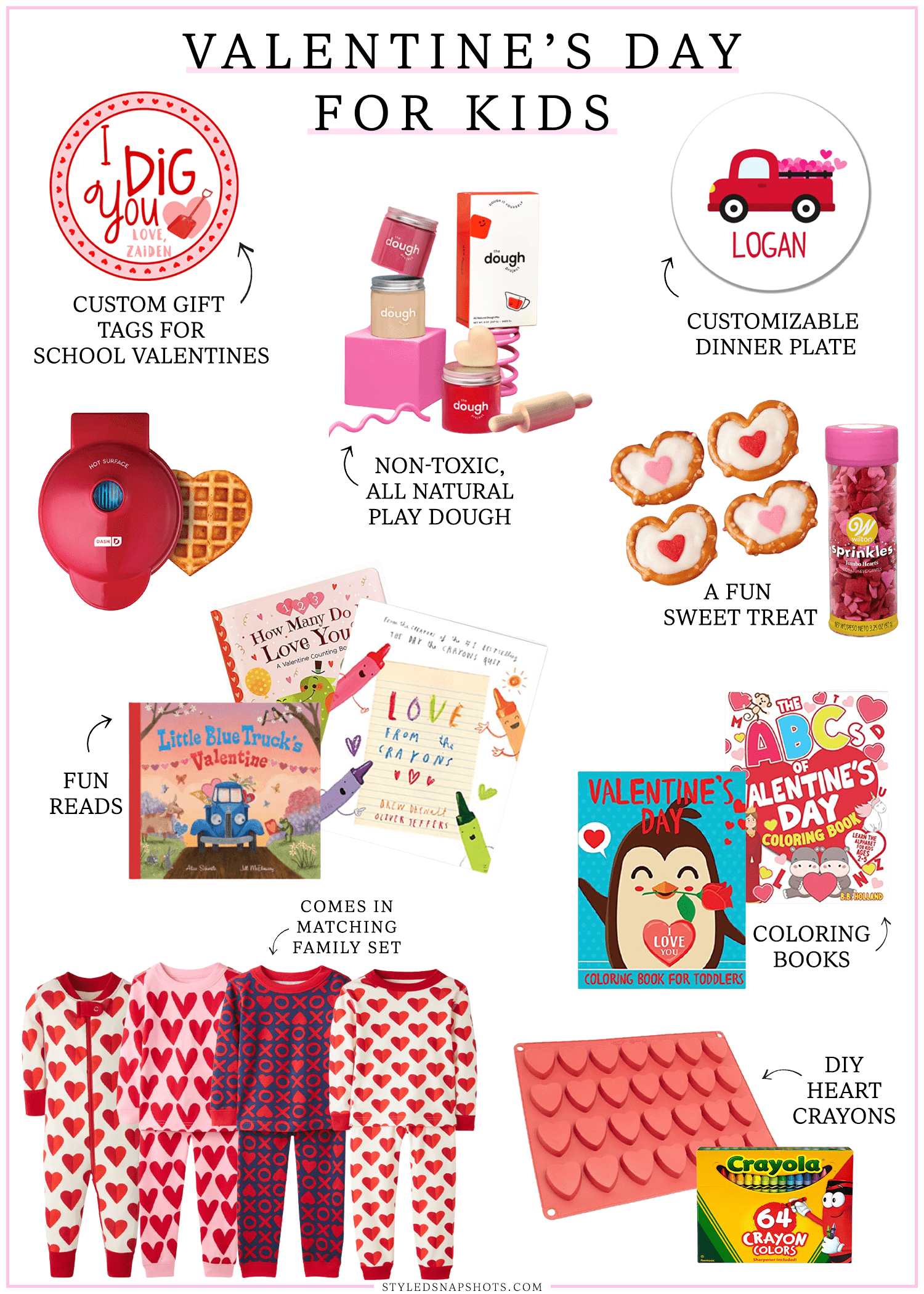 Kids Valentine's Day Ideas - Styled Snapshots