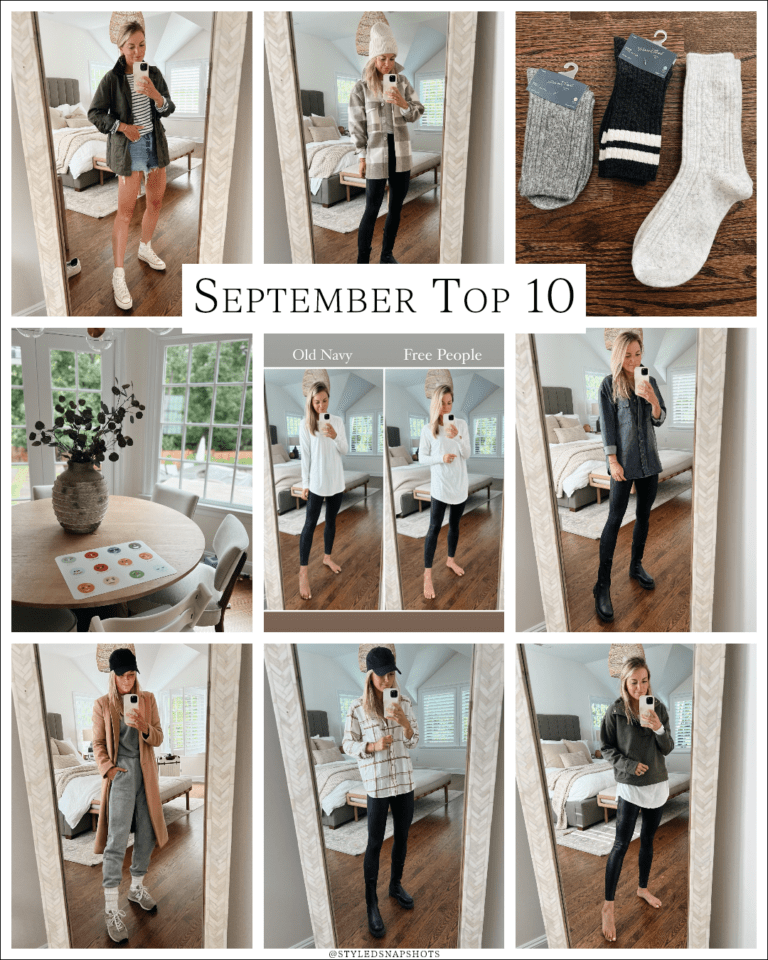 September Top 10 – Styled Snapshots