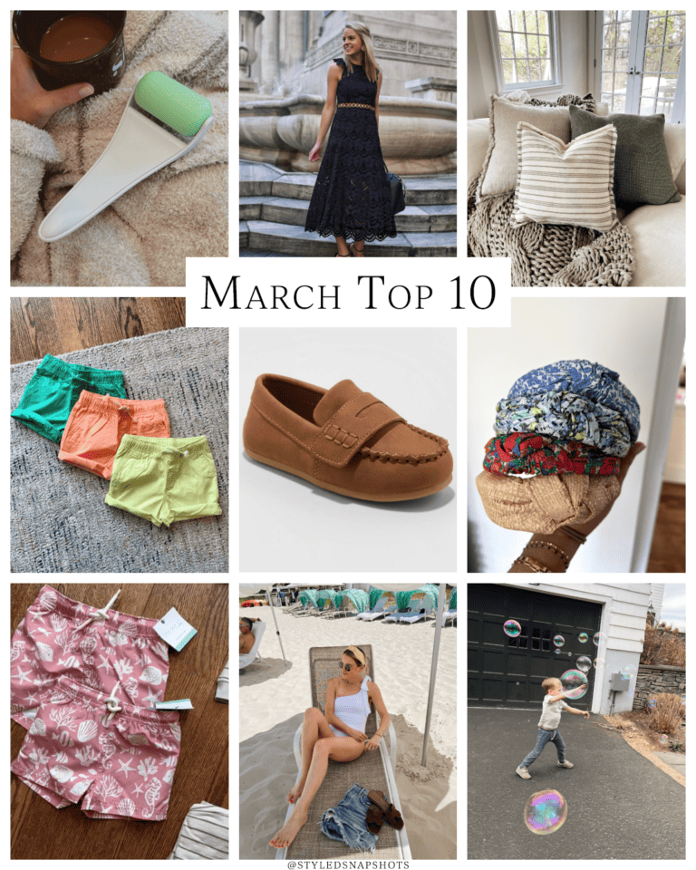 March Top 10 – Styled Snapshots